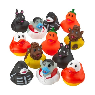 Halloween Rubber Ducky - Set of 12